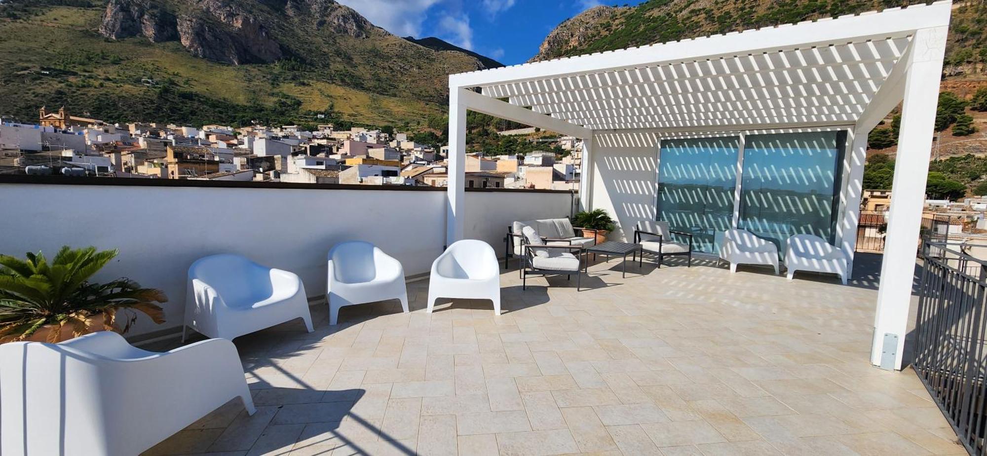 Apartamento Palazzo Del Golfo Penthouse Castellammare del Golfo Exterior foto
